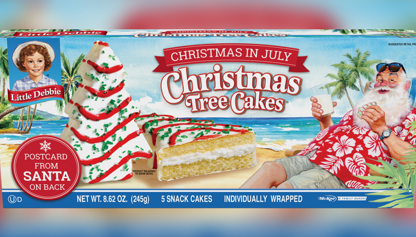 Christmas In July Christmas Tree Cakes Little Debbie Snacks